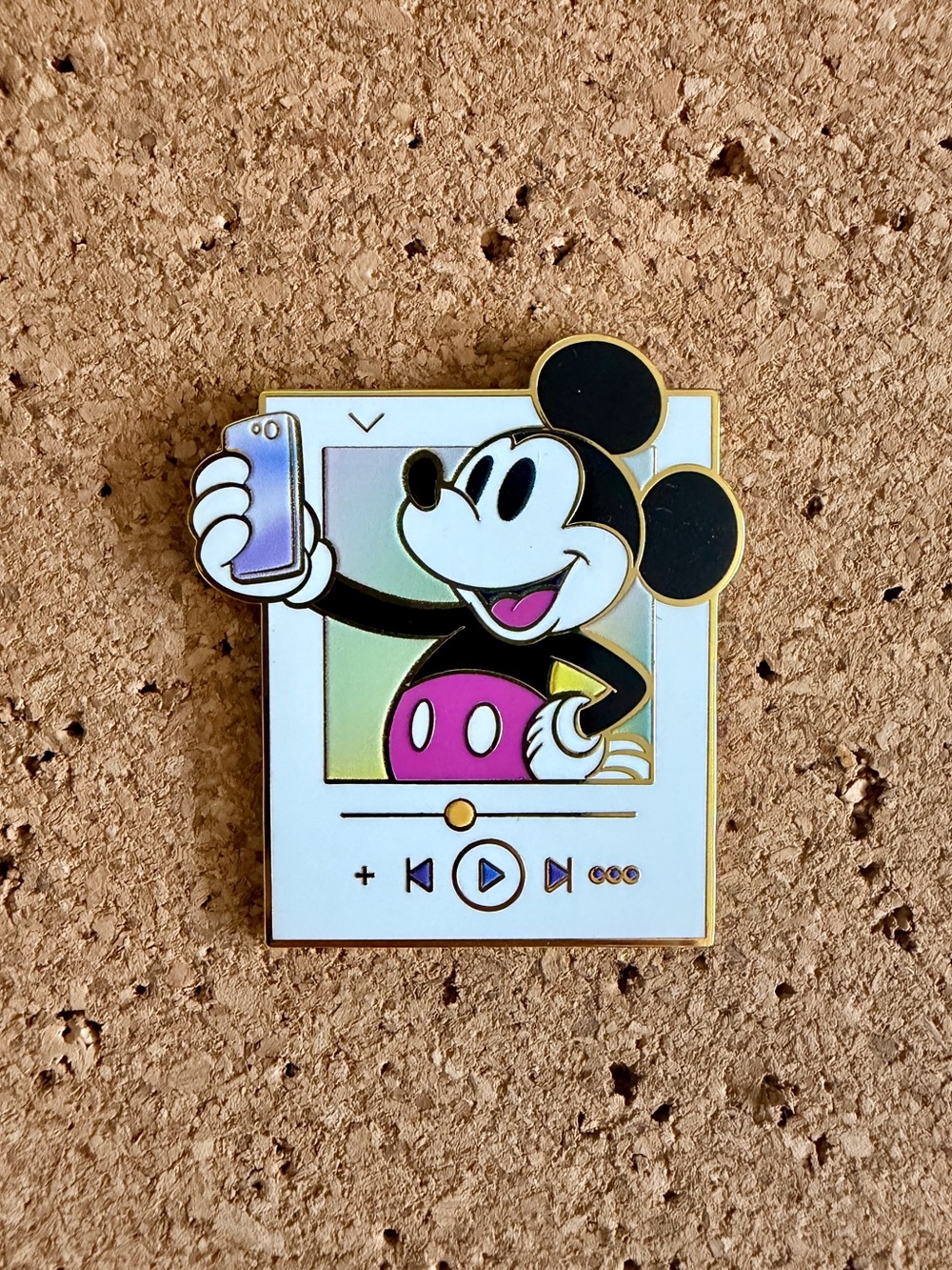 Loungefly Disney Mickey and Friends Tech Frames Mystery Pack Enamel Pin - Mickey